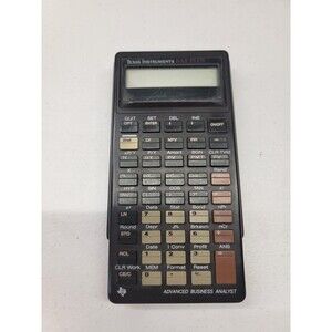 Texas Instruments  BAII Plus Advanced Business Analyst Calculator
